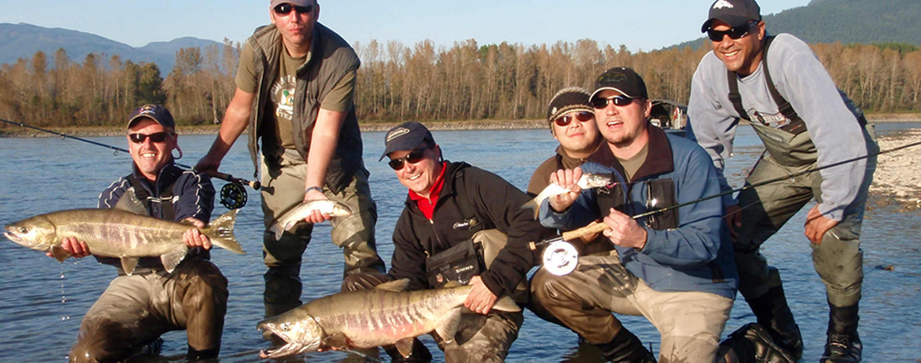 SALMON FISHING ON THE FRASER RIVER IN SUPERNATURAL BC